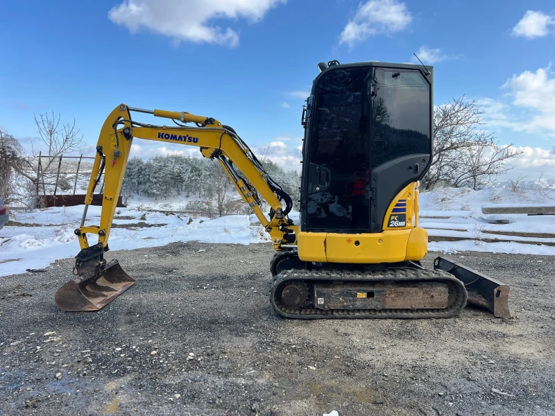 Багер Komatsu Pc26mr-5 Перфектен 1217 м.ч, снимка 4 - Индустриална техника - 49012047