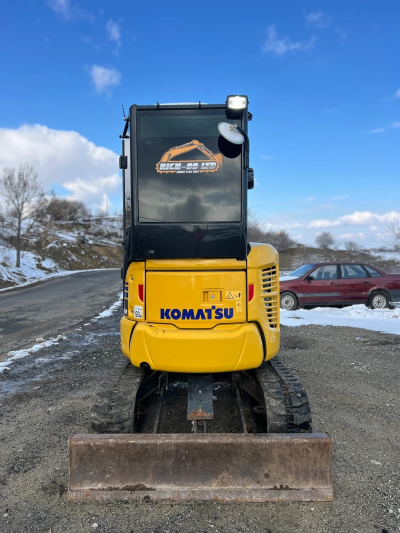 Багер Komatsu Pc26mr-5 Перфектен 1217 м.ч, снимка 7 - Индустриална техника - 49012047