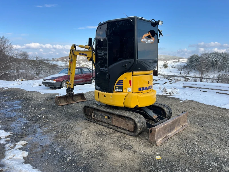 Багер Komatsu Pc26mr-5 Перфектен 1217 м.ч, снимка 6 - Индустриална техника - 49012047