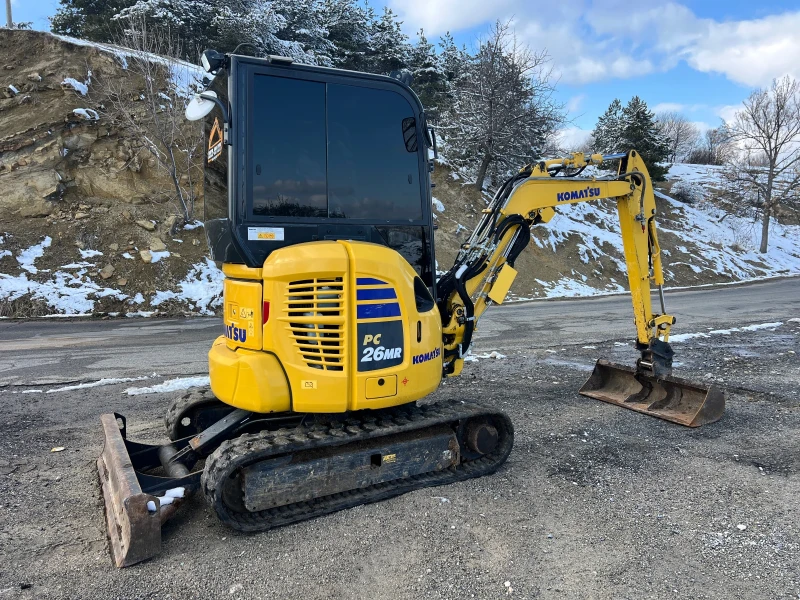 Багер Komatsu Pc26mr-5 Перфектен 1217 м.ч, снимка 3 - Индустриална техника - 49012047