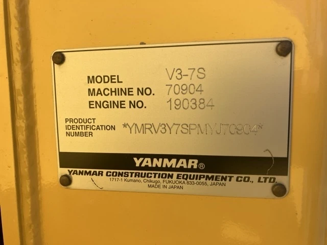 Челен товарач Друга марка YANMAR V3-7S КАТО НОВ / ОЧАКВАН ВНОС, снимка 11 - Индустриална техника - 52289992