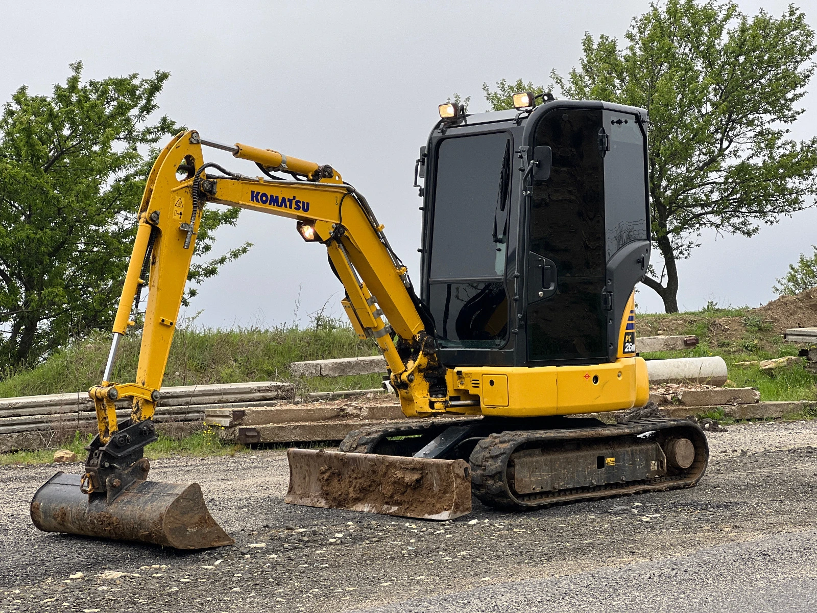 Багер Komatsu Pc26mr-5 - изображение 7