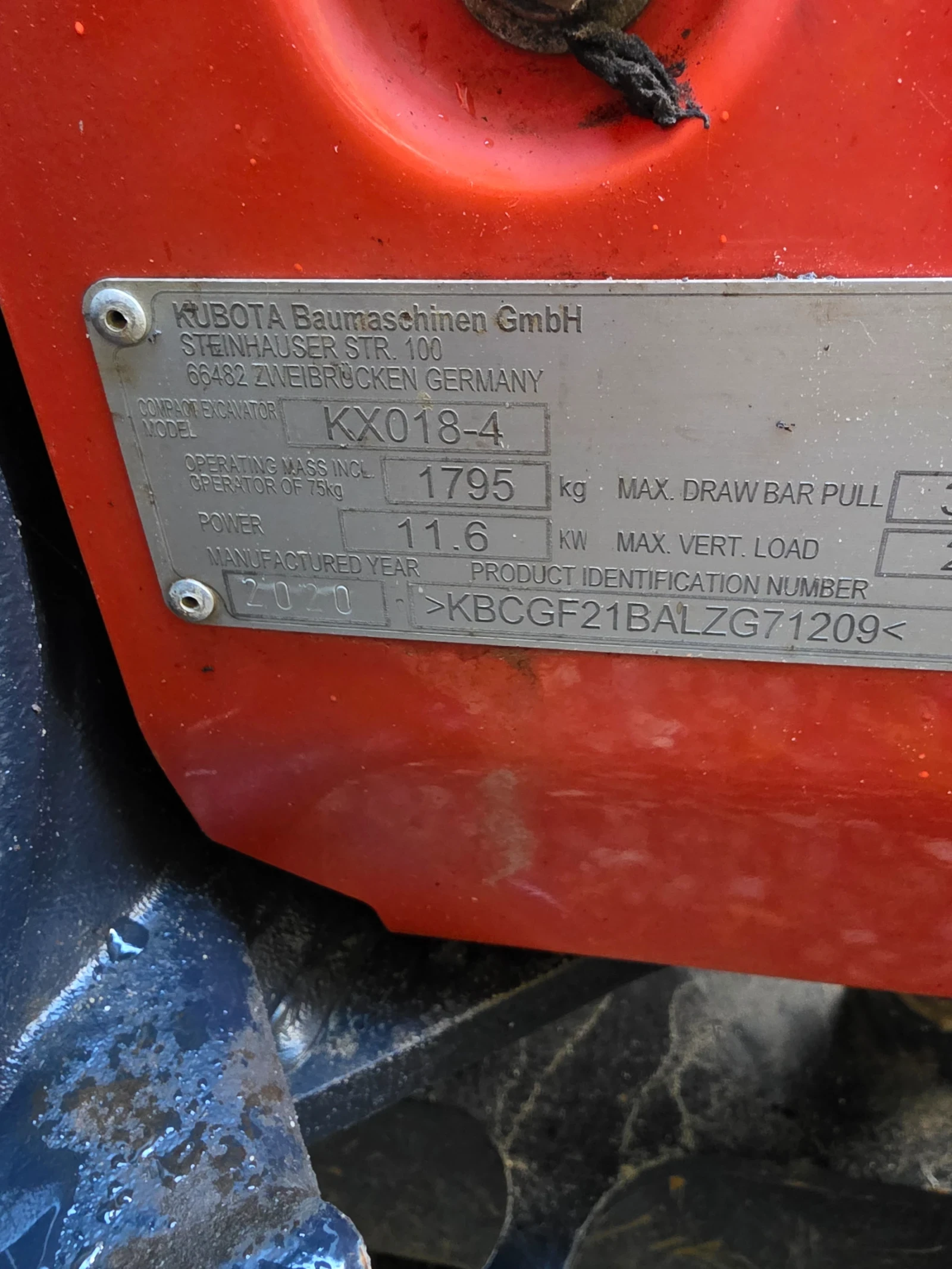 Багер Kubota KX-18 - изображение 7