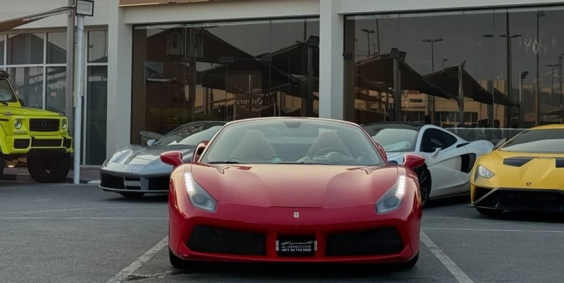 Ferrari 488 Spyder, снимка 2 - Автомобили и джипове - 47667690