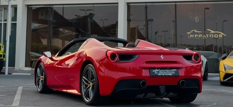 Ferrari 488 Spyder, снимка 5 - Автомобили и джипове - 47667690