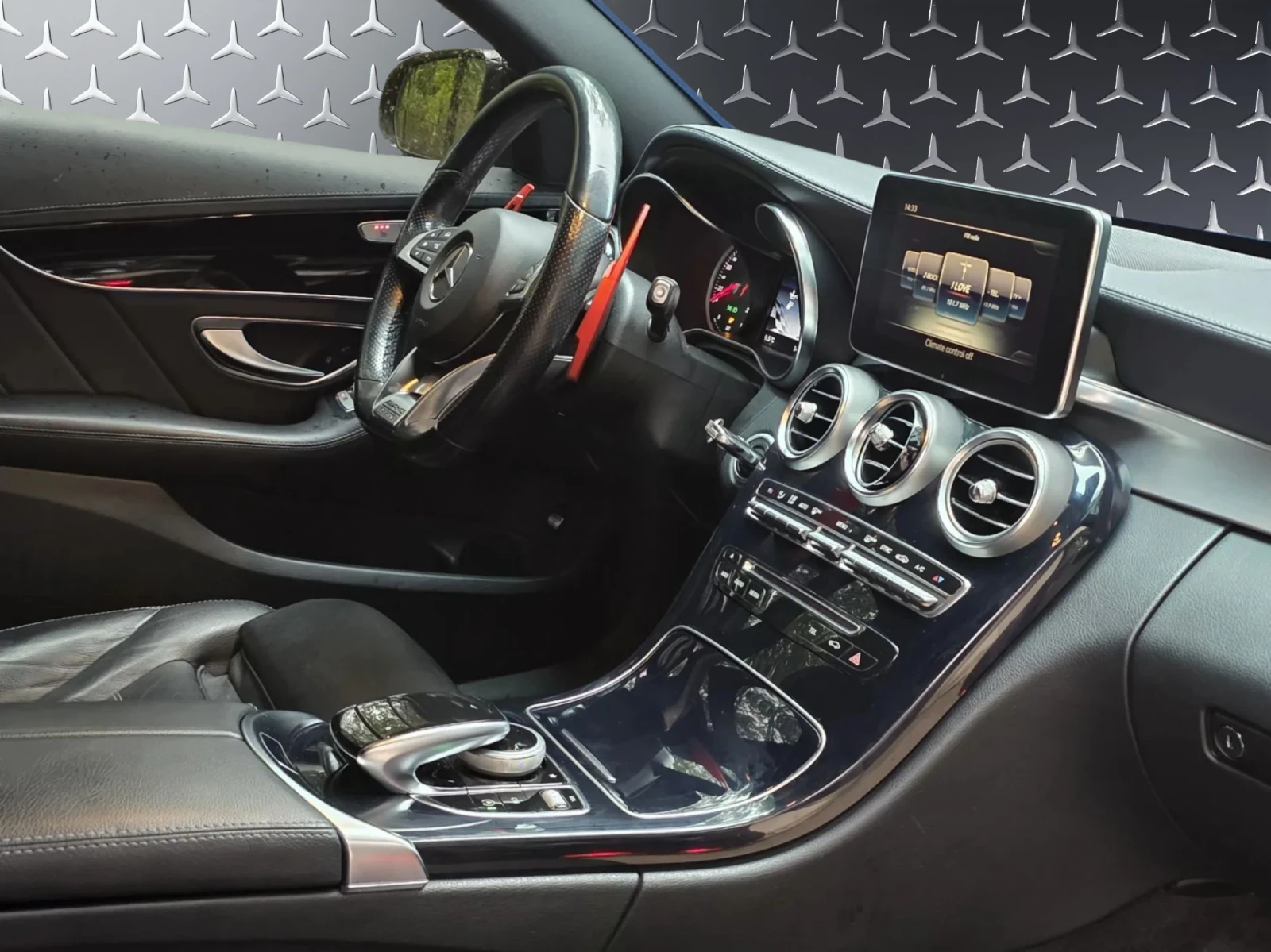 Mercedes-Benz C 300 ОЧАКВАН ВНОС Mercedes C300 AMG Line* Pops&Bangs - изображение 8