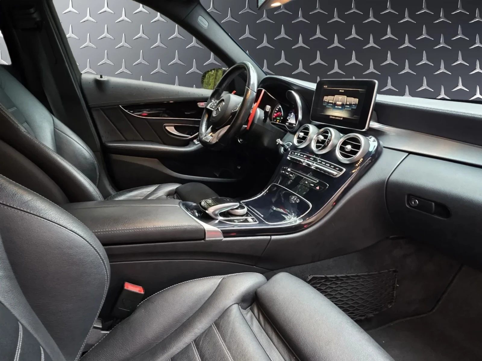 Mercedes-Benz C 300 ОЧАКВАН ВНОС Mercedes C300 AMG Line* Pops&Bangs - изображение 9