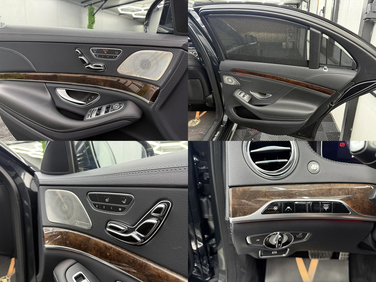 Mercedes-Benz S 350 4-Matic/PANORAMA/2xTV/LONG/GERMANY/СОБСТВЕН ЛИЗИНГ, снимка 9 - Автомобили и джипове - 54553537