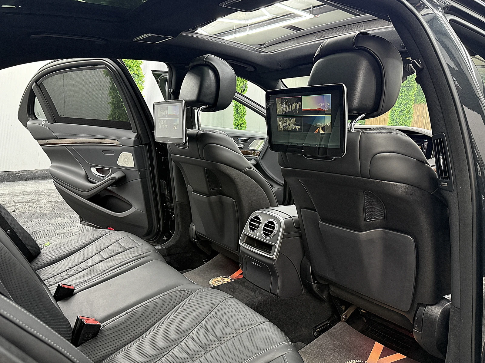 Mercedes-Benz S 350 4-Matic/PANORAMA/2xTV/LONG/GERMANY/СОБСТВЕН ЛИЗИНГ, снимка 13 - Автомобили и джипове - 54553537