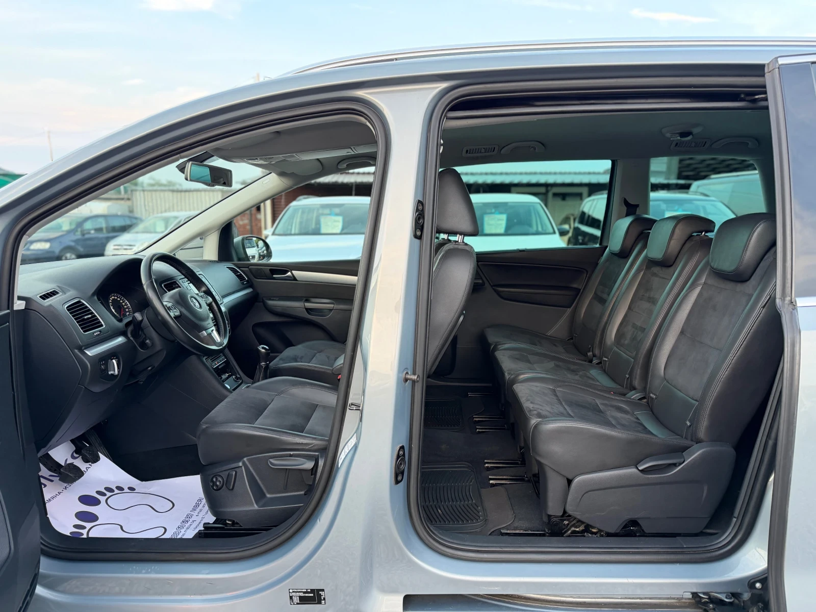 VW Sharan 2.0TDI 140�� 6� ���� ������� ��������� 7-����� | Mobile.bg � ����������� 12