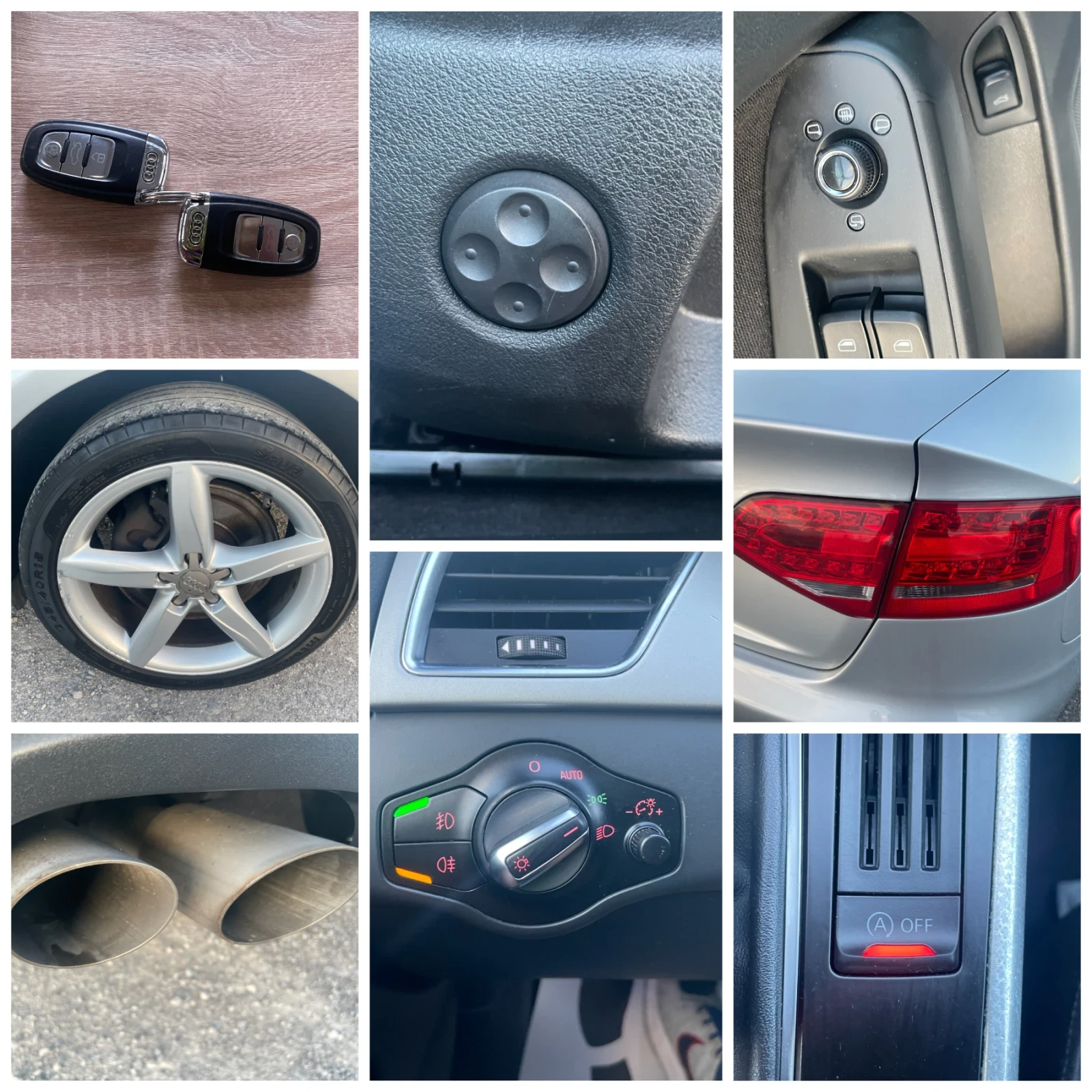 Audi A4 2.0TDI LED BI-XENON 170КС EURO5, снимка 16 - Автомобили и джипове - 55422672