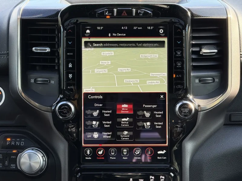 Dodge RAM 1500 HEMI, ALPINE, ОБДУХ, 360* PANORAMA, , снимка 11 - Автомобили и джипове - 52490324