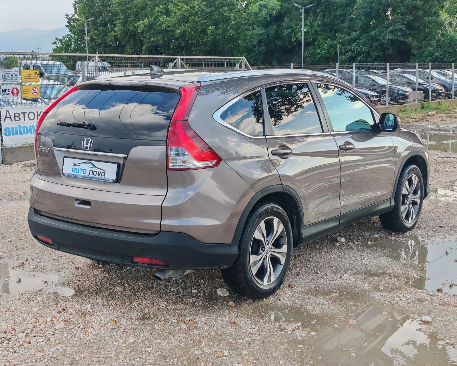 Honda Cr-v 2.2 150 К.С. ДИЗЕЛ! АВТОМАТ! 4Х4! КОЖА! , снимка 5 - Автомобили и джипове - 55149480