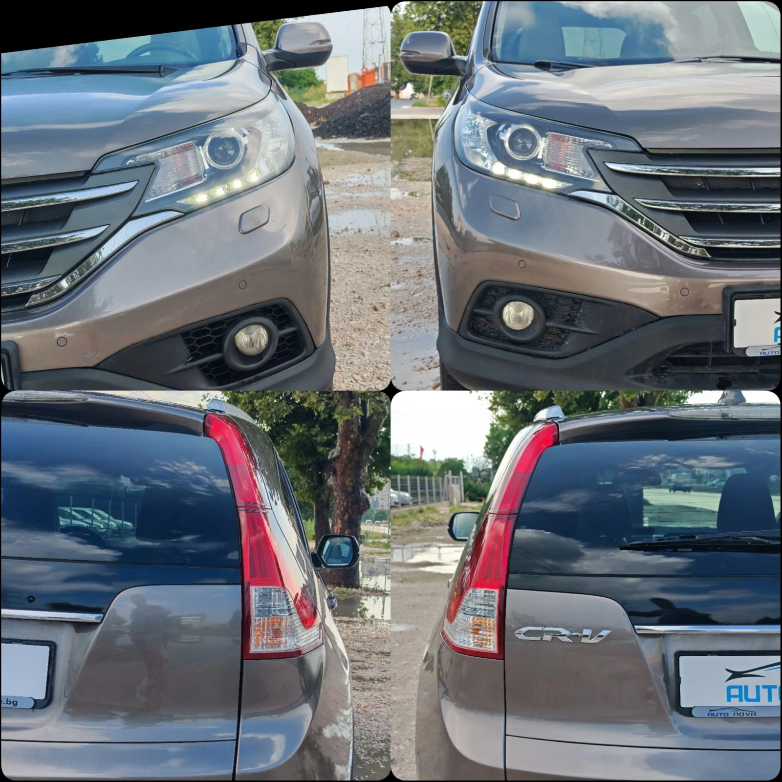 Honda Cr-v 2.2 150 К.С. ДИЗЕЛ! АВТОМАТ! 4Х4! КОЖА! , снимка 15 - Автомобили и джипове - 55149480