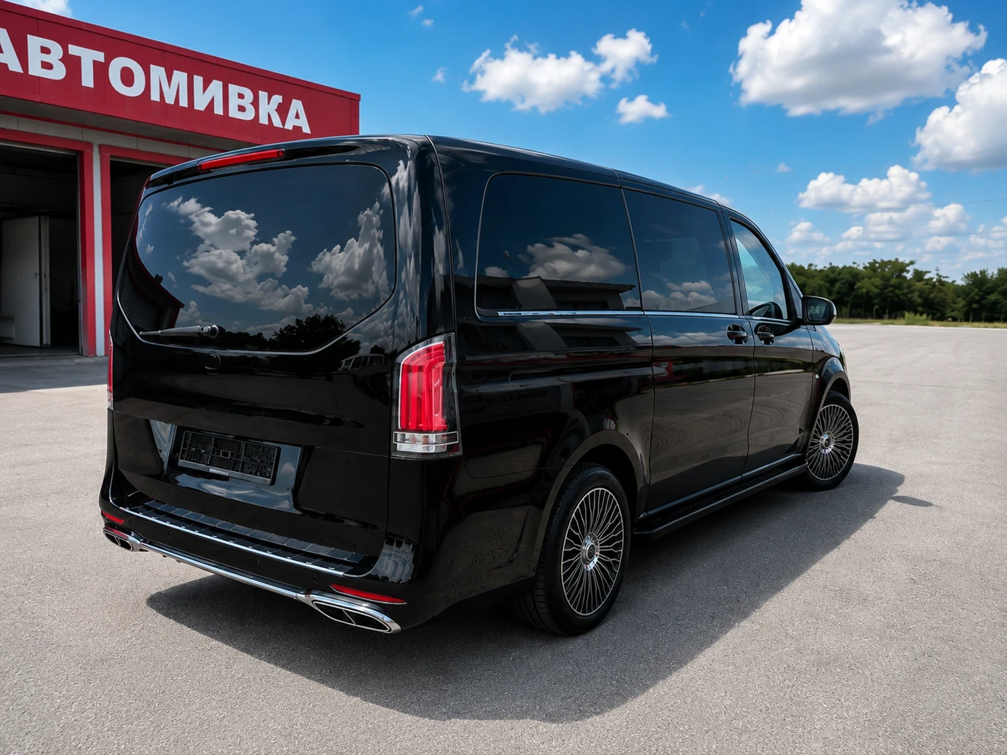 Mercedes-Benz V 220, снимка 3 - Бусове и автобуси - 55412805