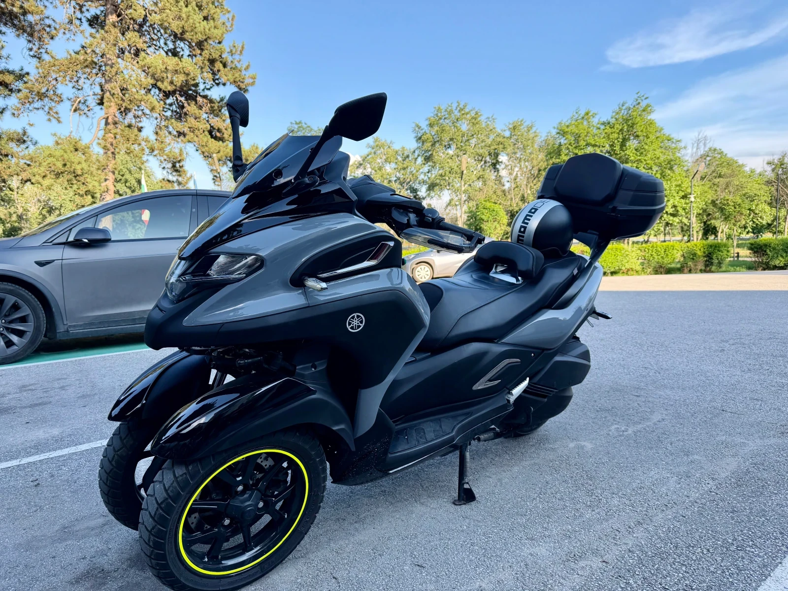 Yamaha Tricity Уникат-Акрапович-Нардогрей!!, снимка 2 - Мотоциклети и мототехника - 54825161