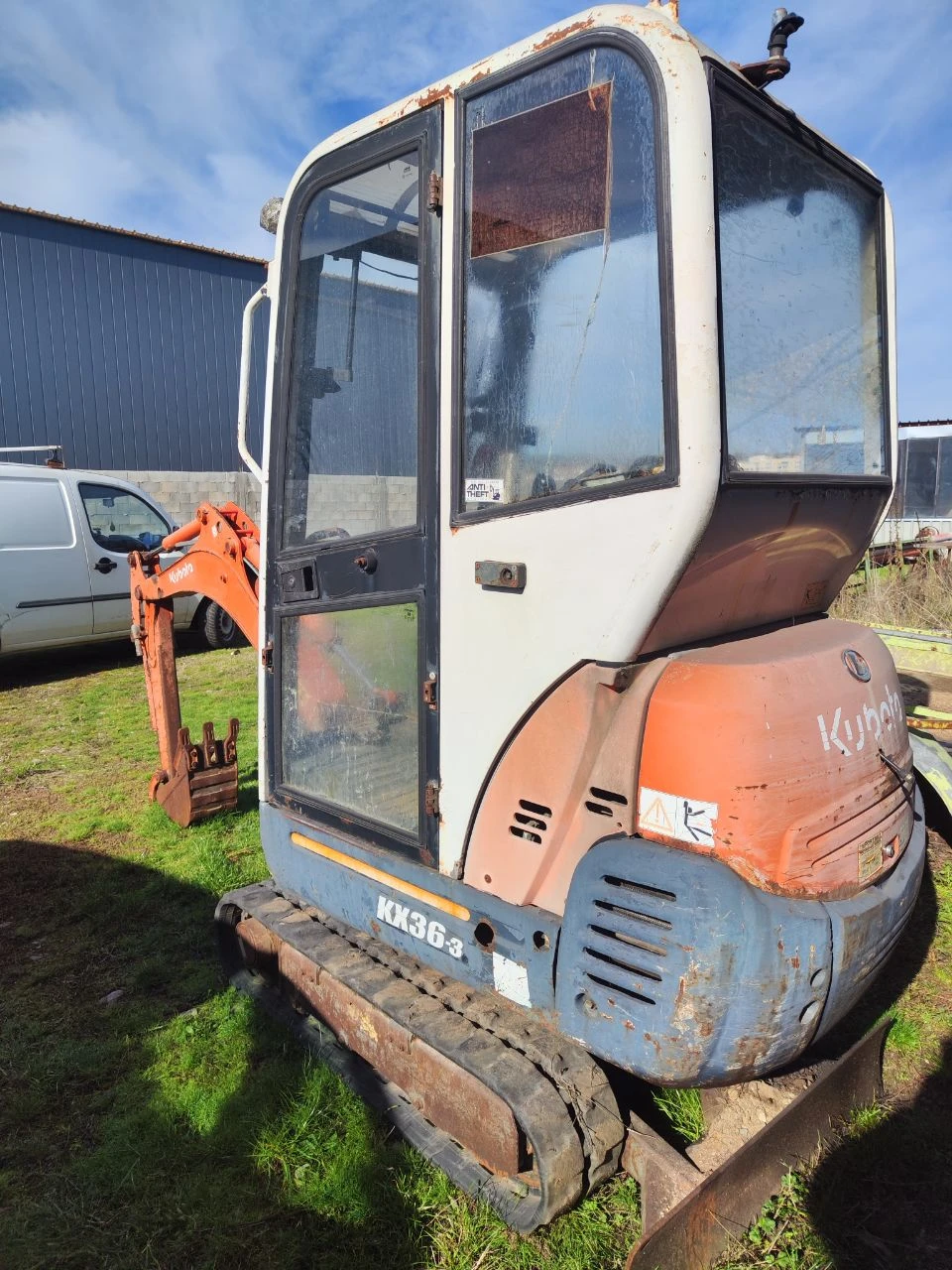 Багер Kubota KX36-3, снимка 2 - Индустриална техника - 53997820