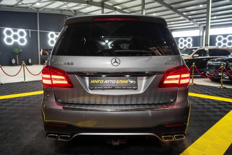 Mercedes-Benz GLS 450 4MATIC FULL AMG LINE 7-МЕСТЕН NAVI ЛИЗИНГ 100%, снимка 8 - Автомобили и джипове - 53434724