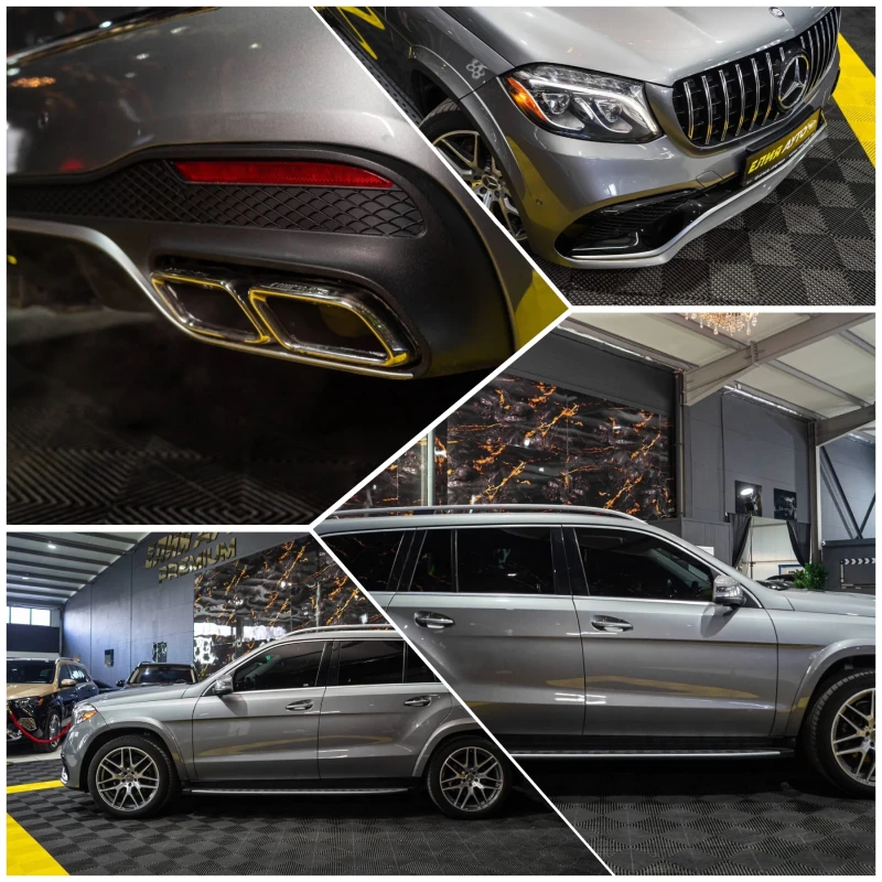Mercedes-Benz GLS 450 4MATIC FULL AMG LINE 7-МЕСТЕН NAVI ЛИЗИНГ 100%, снимка 17 - Автомобили и джипове - 53434724