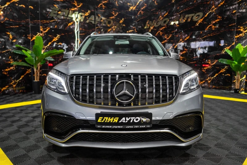 Mercedes-Benz GLS 450 4MATIC FULL AMG LINE 7-МЕСТЕН NAVI ЛИЗИНГ 100%, снимка 3 - Автомобили и джипове - 53434724