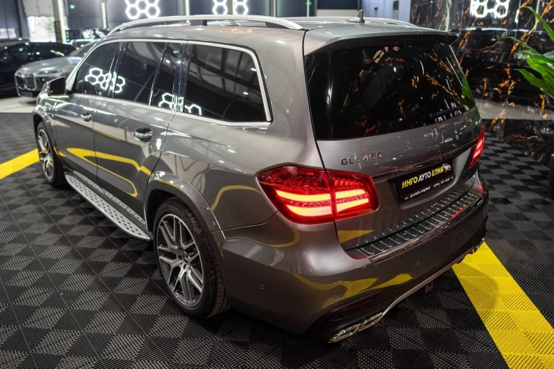 Mercedes-Benz GLS 450 4MATIC FULL AMG LINE 7-МЕСТЕН NAVI ЛИЗИНГ 100%, снимка 7 - Автомобили и джипове - 53434724