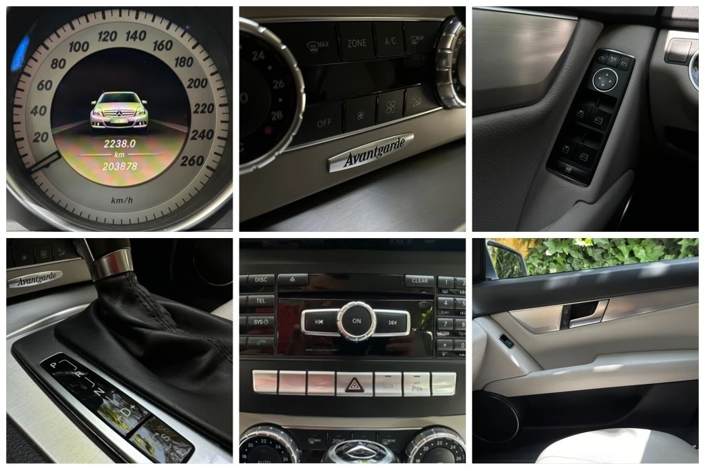 Mercedes-Benz C 220 CDI FACELIFT AMG LINE | Mobile.bg   14