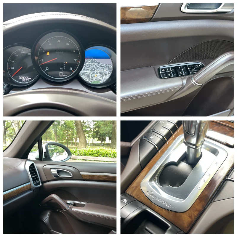 Porsche Cayenne 3.6i#V6#300KC#НА ПРУЖИНИ#ЛИЗИНГ#KATO HOB!, снимка 9 - Автомобили и джипове - 51708033