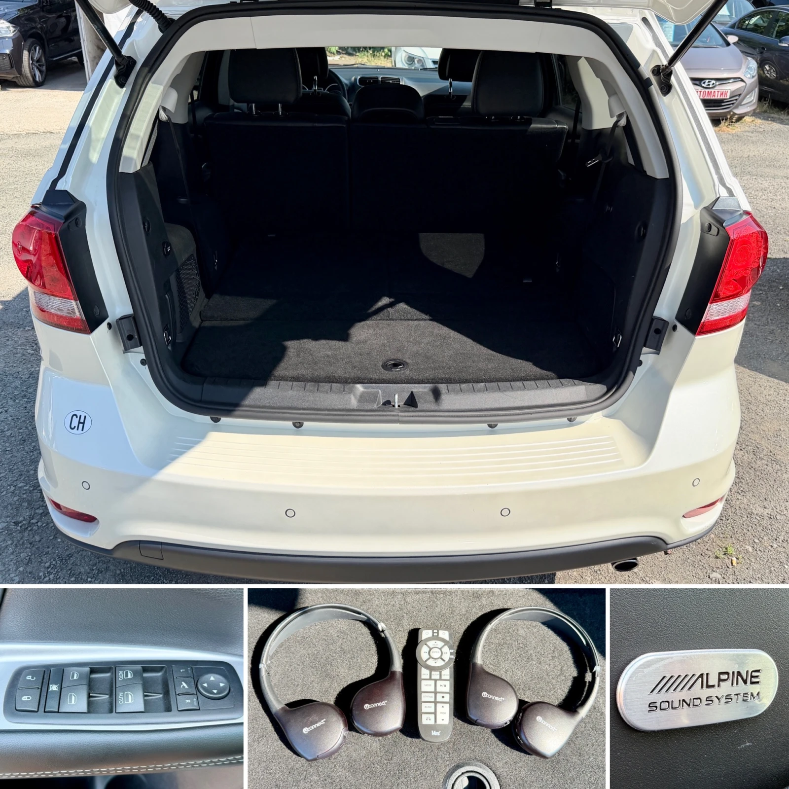 Fiat Freemont 25хил.км. !!! AWD 2.0d Внос Швейцария! DVD! TOP!!!, снимка 17 - Автомобили и джипове - 55129794