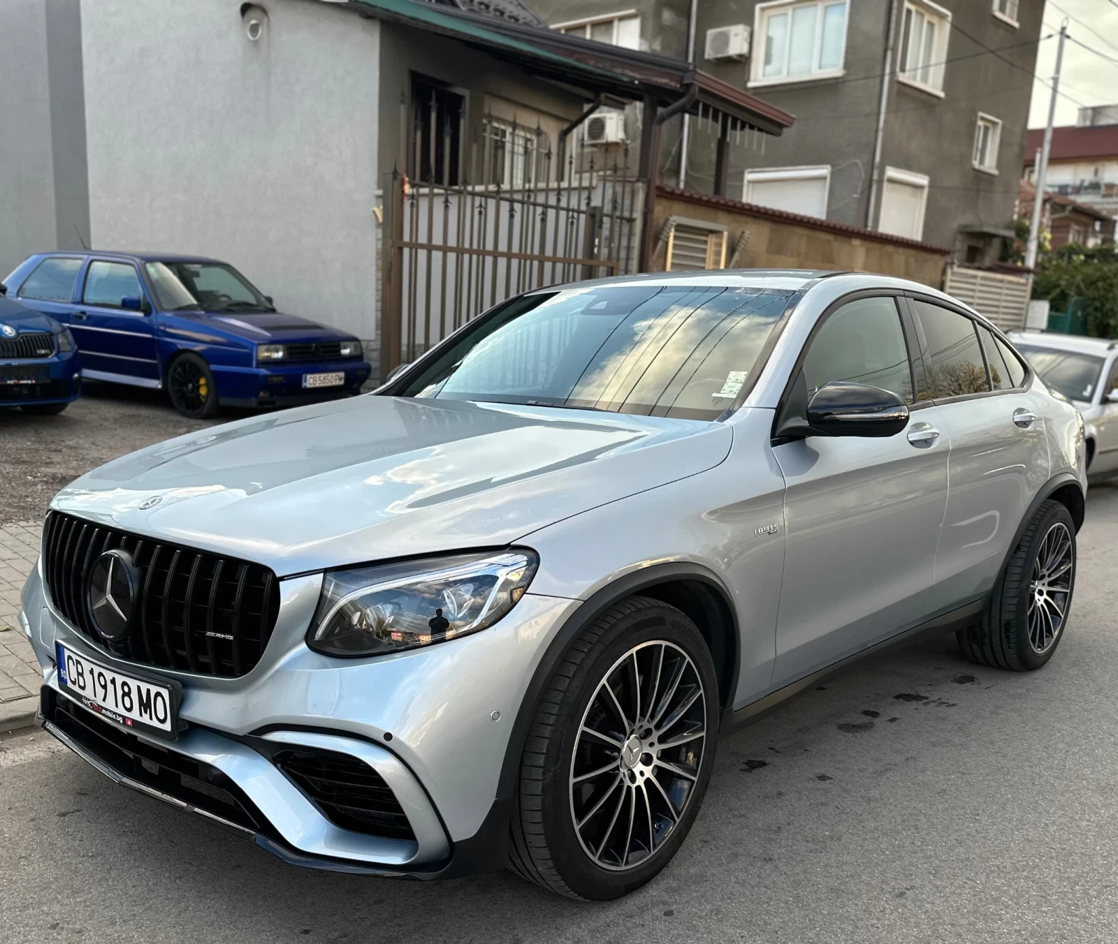 Mercedes-Benz GLC 43 AMG GLC-43-AMG-Coupe 4MATIC / DISTRONIC / BURMESTER , снимка 8 - Автомобили и джипове - 55553926