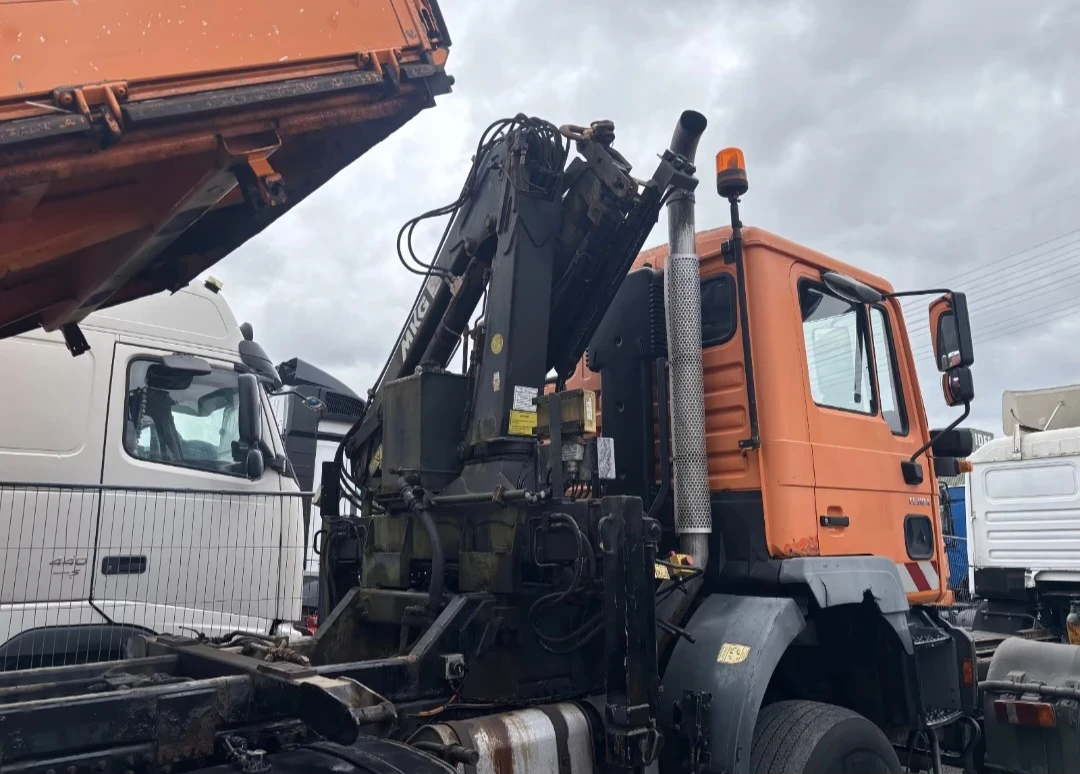 Man FE 410 A * 4X4* САМОСВАЛ* КРАН* , снимка 6 - Камиони - 54683246