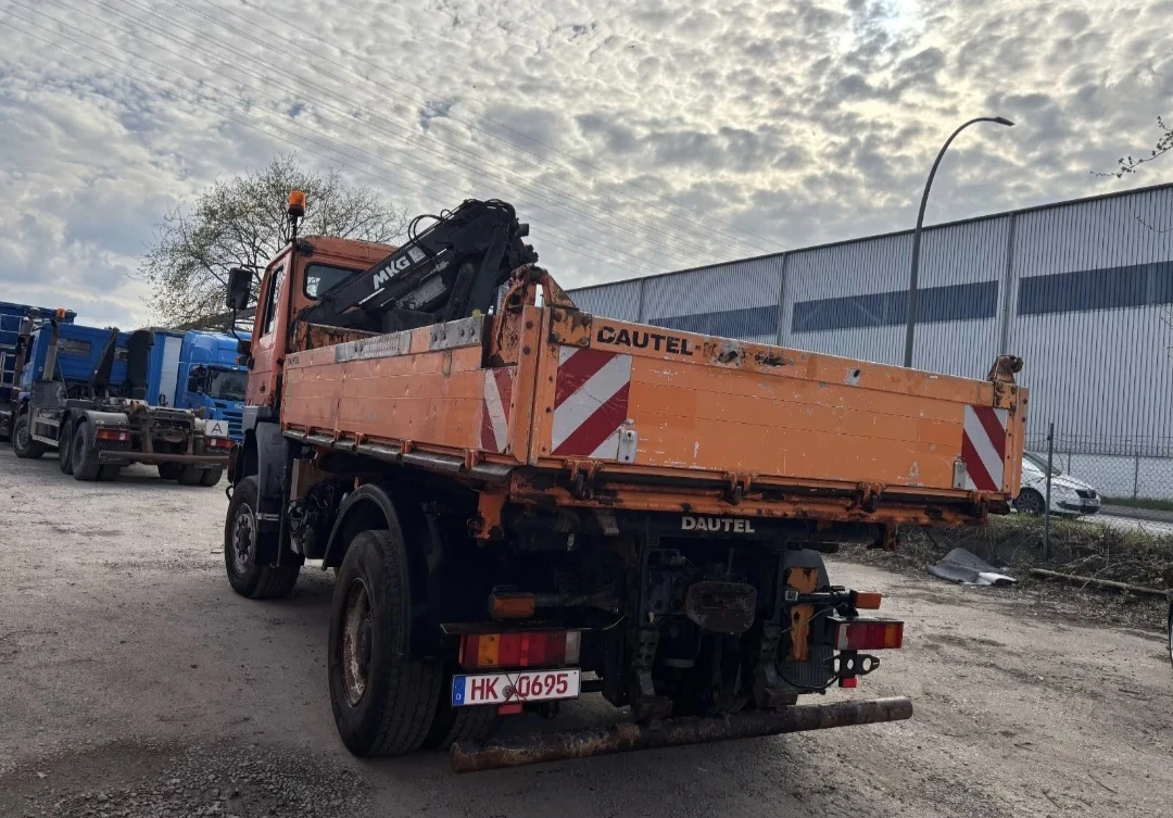 Man FE 410 A * 4X4* САМОСВАЛ* КРАН* , снимка 3 - Камиони - 54683246
