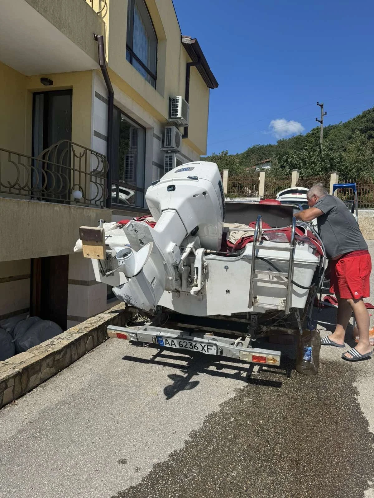 Лодка Eurolaunch EVINRUDE SPORT, снимка 2 - Воден транспорт - 53853842