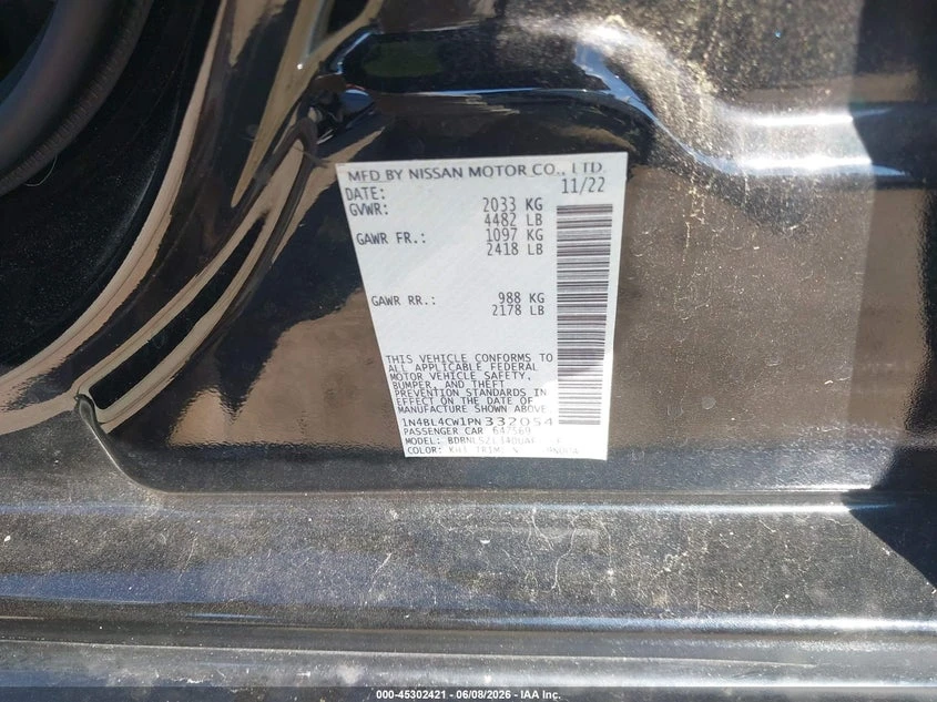 Nissan Altima 2.5L I-4 DI, DOHC, VVT, 182HP All Wheel Drive | Mobile.bg � ����������� 9