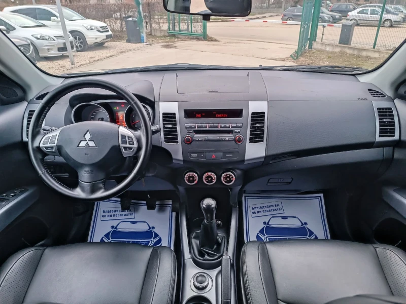 Mitsubishi Outlander 2.4i-170кс-ШВЕЙЦАРИЯ-РЪЧКА-4Х4, снимка 14 - Автомобили и джипове - 48541107