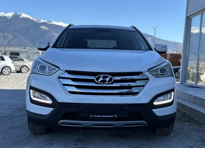 Hyundai Santa fe 2.2CRDI-4WD-ЛЕД-КСЕНОН-ПОДГРЕВ-КАМЕРА-NEW-TOP, снимка 2 - Автомобили и джипове - 49388113