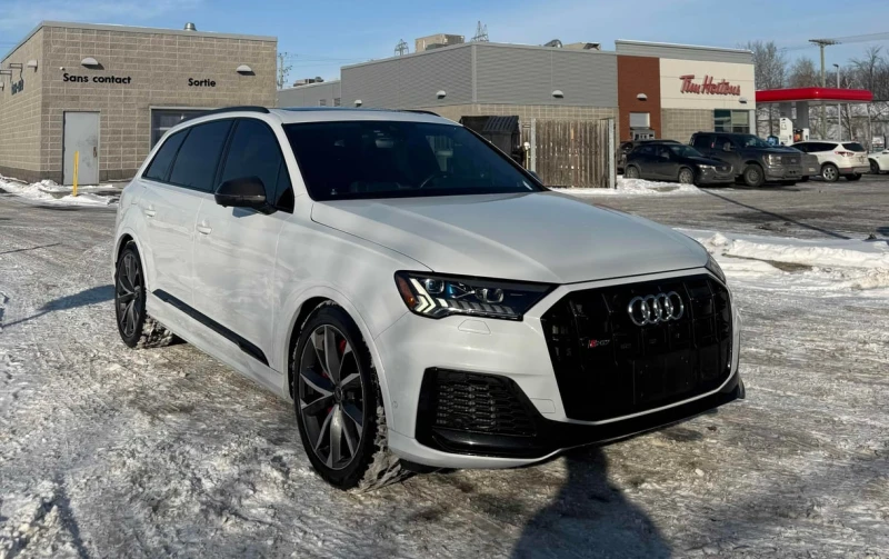 Audi SQ7 * 4.0 TFSI quattro * CARFAX * БЕЗ ПЪРВОНАЧАЛНА ВНО, снимка 3 - Автомобили и джипове - 52826520