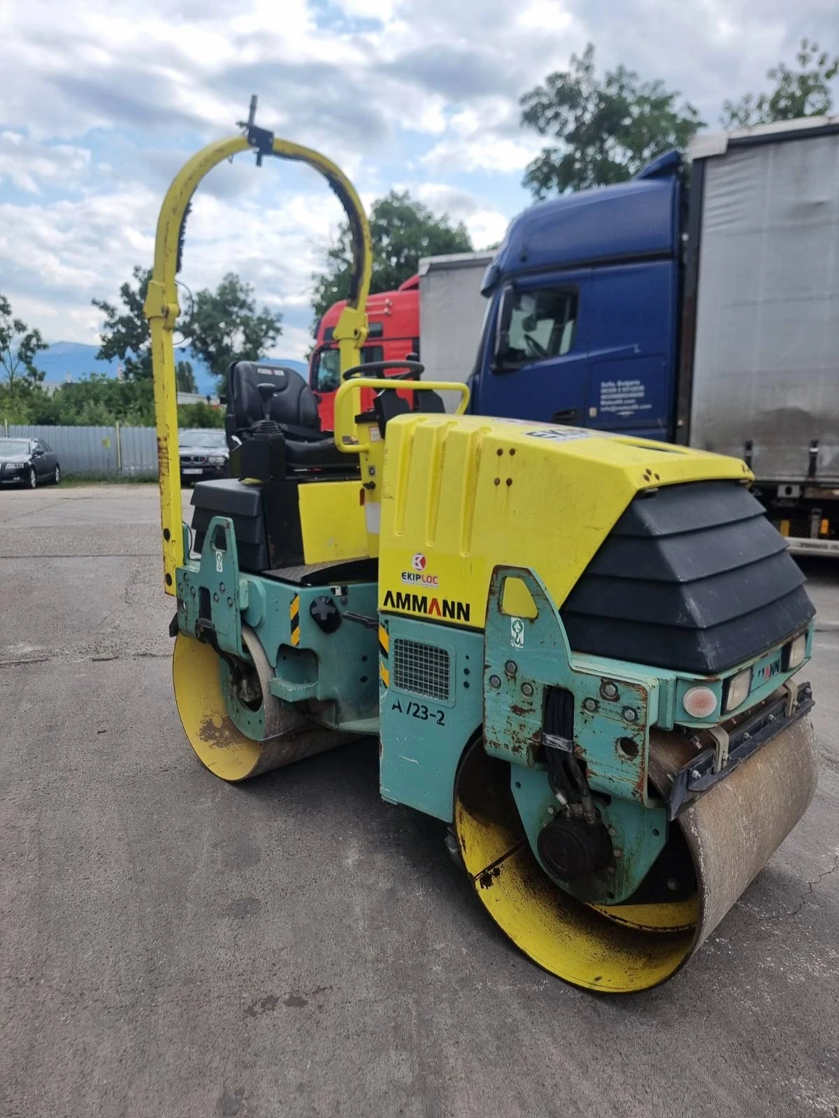 Валяк Ammann Av23-2, снимка 2 - Индустриална техника - 55206542