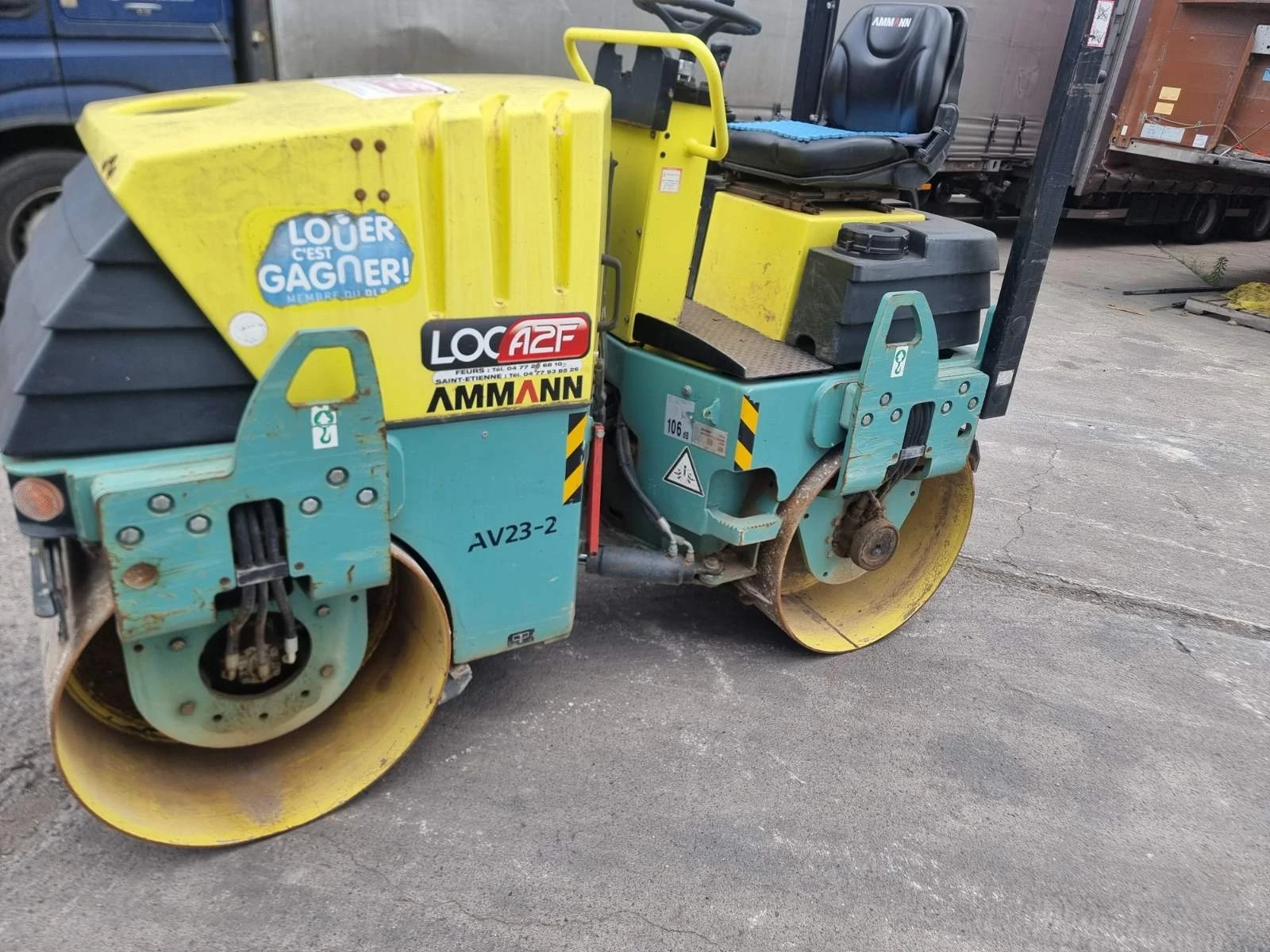 Валяк Ammann Av23-2, снимка 8 - Индустриална техника - 55206542