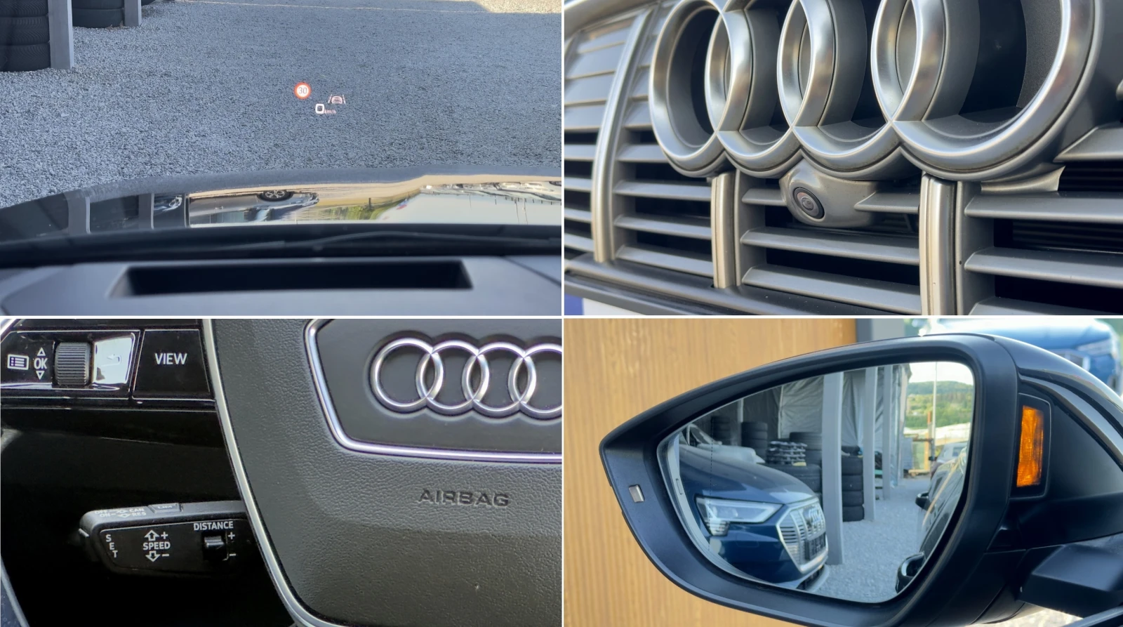 Audi E-Tron 55 ГАРАНЦИЯ! Distronic Head-up Keyless Cam360 B&O , снимка 9 - Автомобили и джипове - 55878280