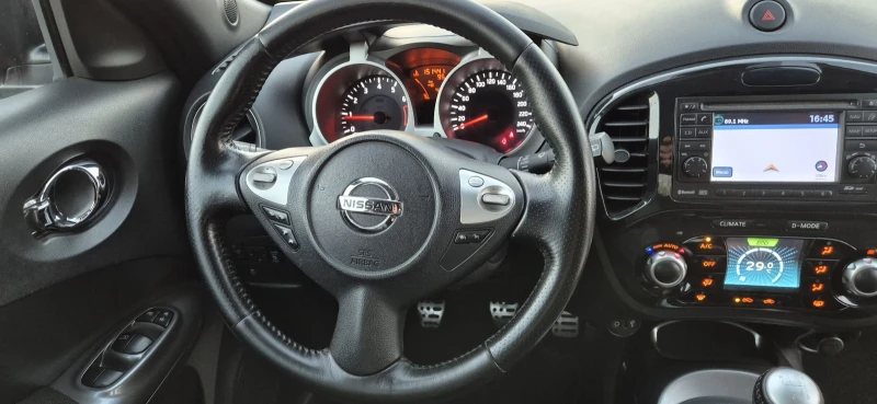 Nissan Juke 1.6T-190кс.NAVY, снимка 14 - Автомобили и джипове - 52731048