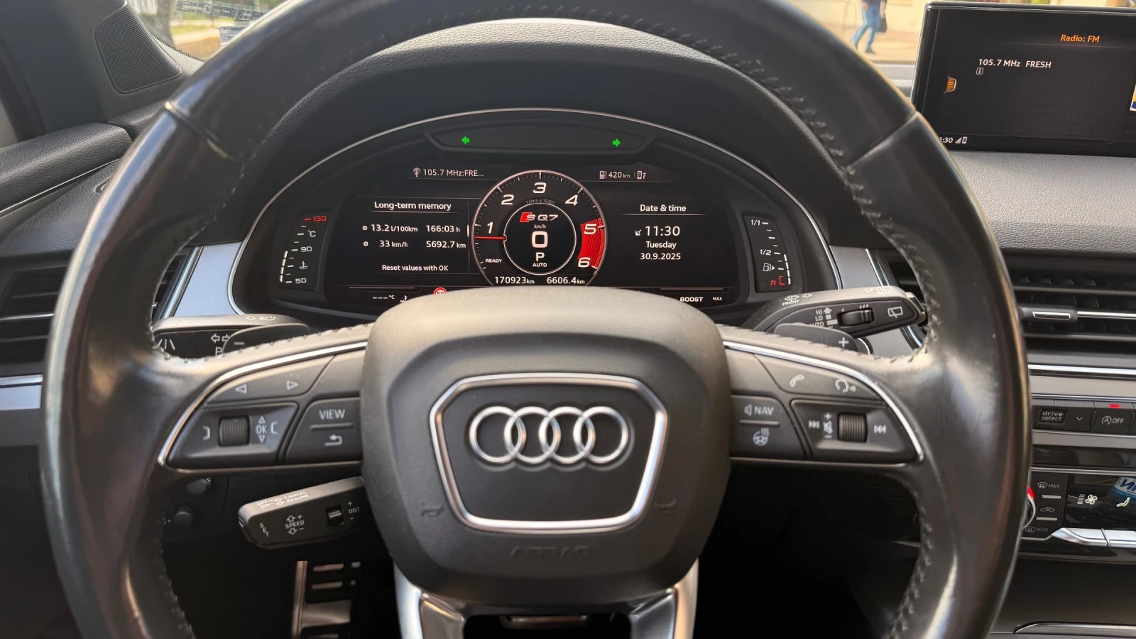 Audi Q7 SQ7/фул екстри/head up/дистроник/360камери/ под/об - изображение 5