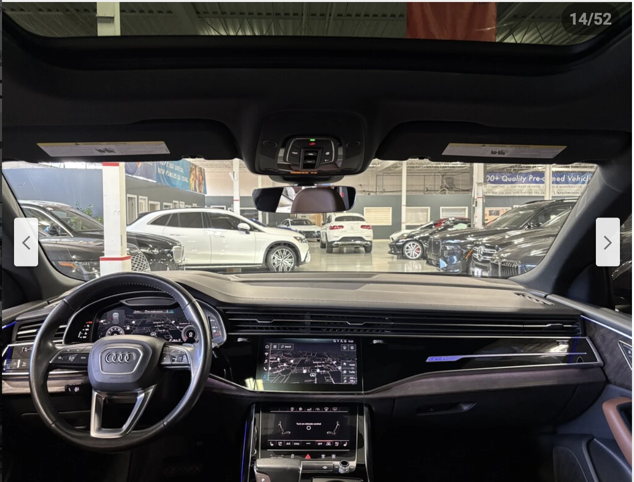 Audi Q8 3.0T* S* LINE* MATRIX* * * 360 | Mobile.bg   7