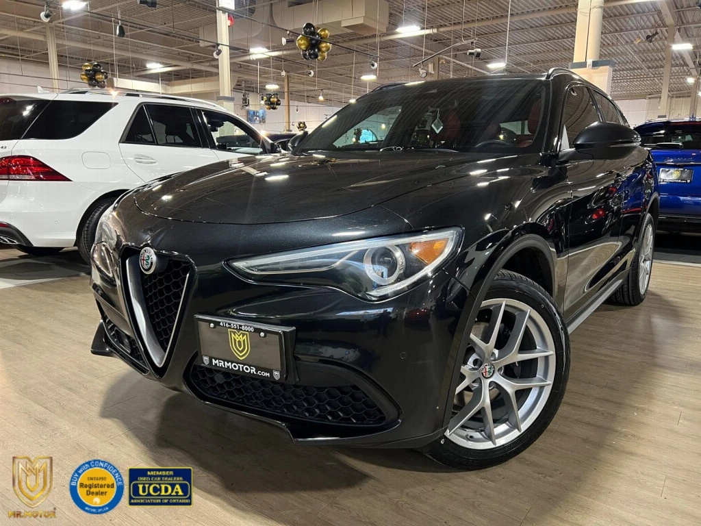 Alfa Romeo Stelvio * Q4 Ti Sport AWD HARMAN KARDON RED INTERIOR PANAR | Mobile.bg   1