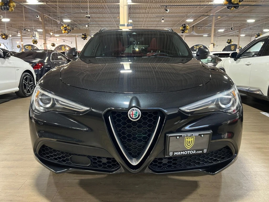 Alfa Romeo Stelvio * Q4 Ti Sport AWD HARMAN KARDON RED INTERIOR PANAR | Mobile.bg   8