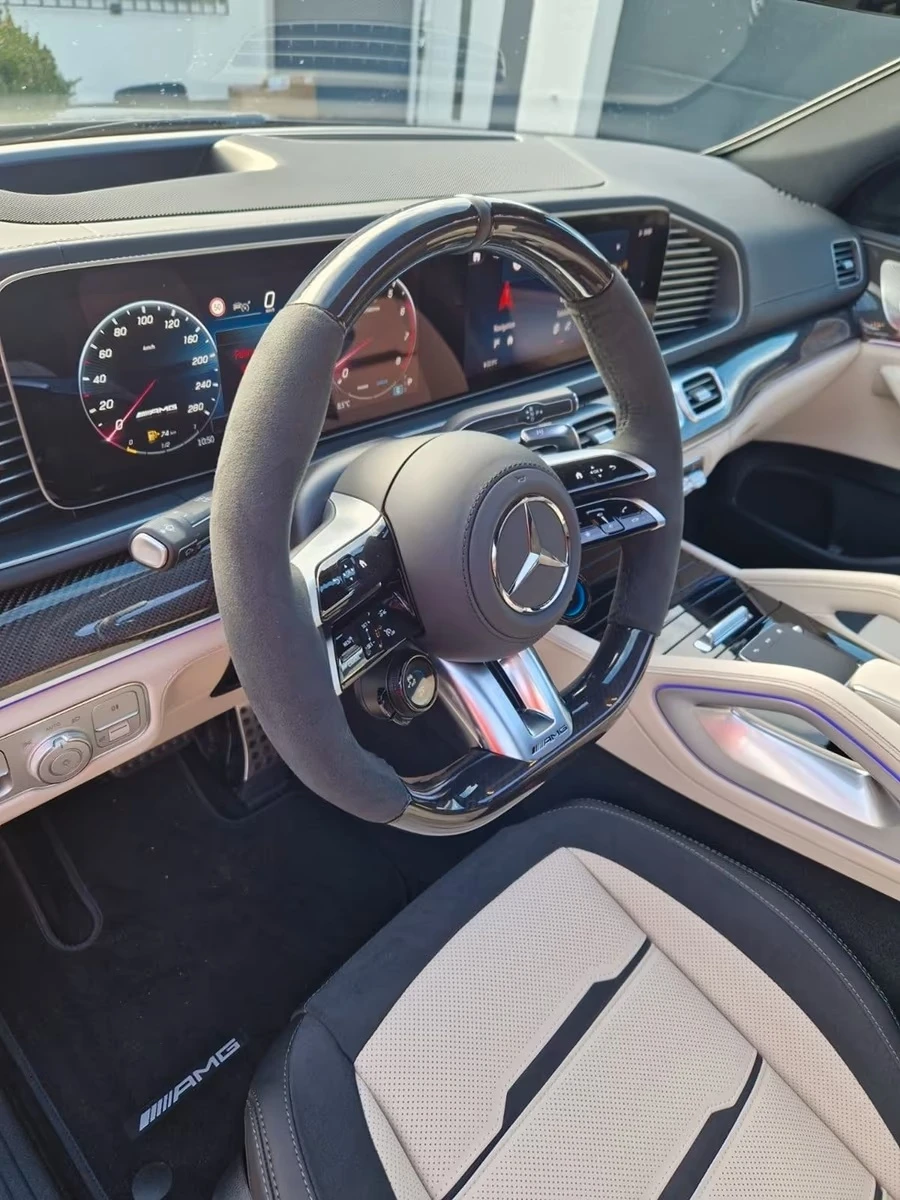 Mercedes-Benz GLE 53 4MATIC AMG/COUPE/PLUG-IN HYBRID/BURM/PANO/360/MULTIBEAM/, снимка 6 - Автомобили и джипове - 54110343