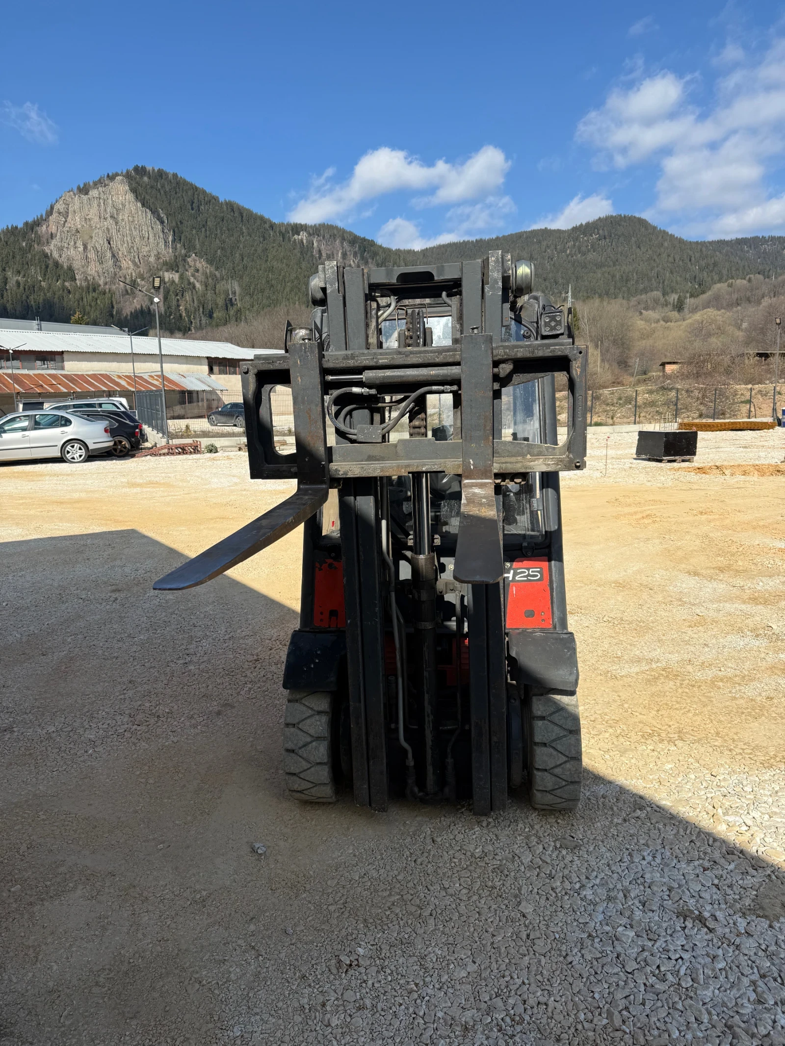 Мотокар Linde Diesel, снимка 10 - Индустриална техника - 54156864