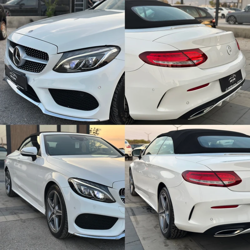 Mercedes-Benz C 220 * AMG Line* 4Matic* 9G* Cabrio* FULL* , снимка 10 - Автомобили и джипове - 51672816