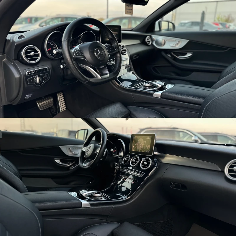 Mercedes-Benz C 220 * AMG Line* 4Matic* 9G* Cabrio* FULL* , снимка 12 - Автомобили и джипове - 51672816