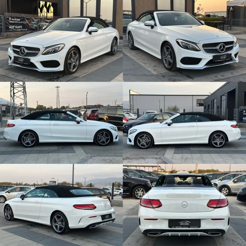 Mercedes-Benz C 220 * AMG Line* 4Matic* 9G* Cabrio* FULL* , снимка 9 - Автомобили и джипове - 51672816