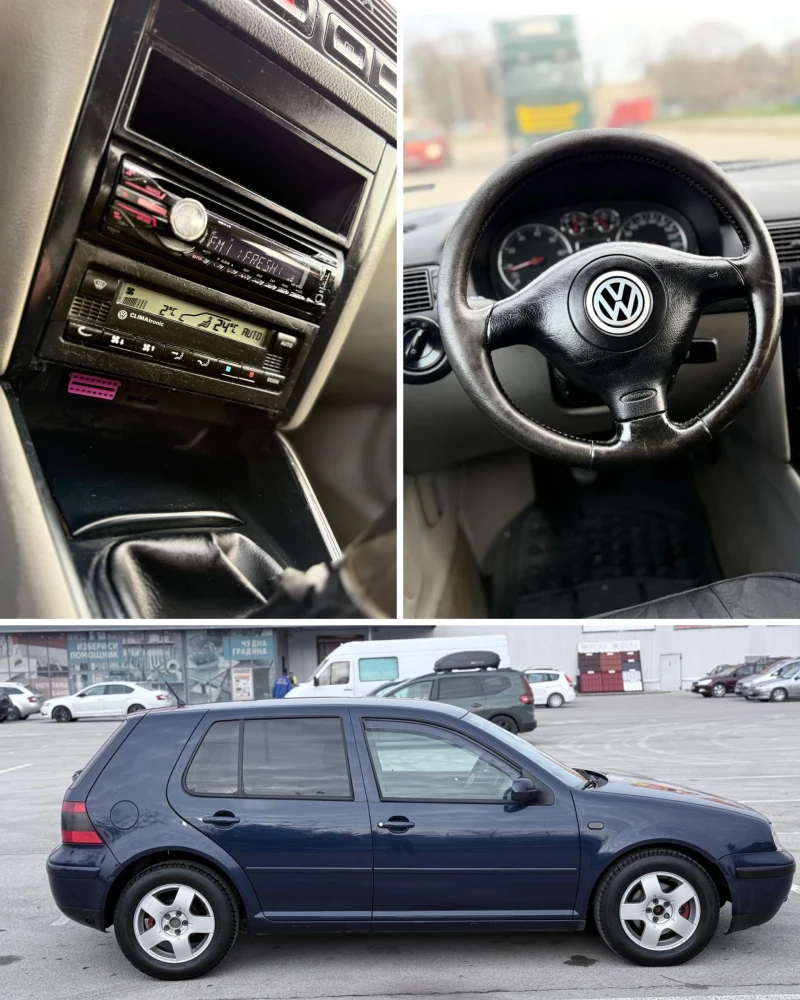 VW Golf 4 ВРАТИ+ ОБСЛУЖЕН+ 2 КОМПЛЕКТА ГУМИ+ ВСИЧКО ПЛАТЕН, снимка 10 - Автомобили и джипове - 52737019